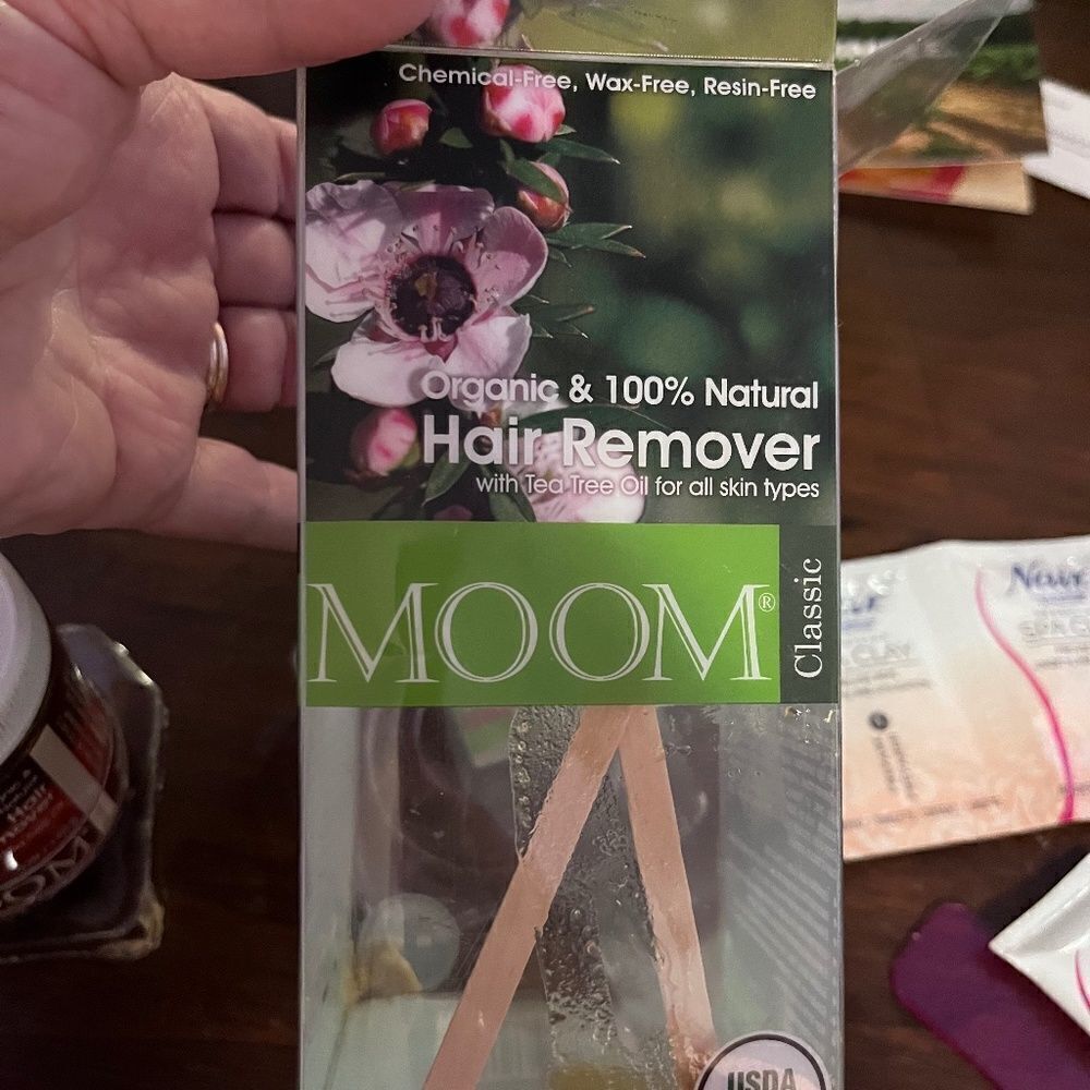 NEW Moom Classic Hair Remover Organic 100% Organic